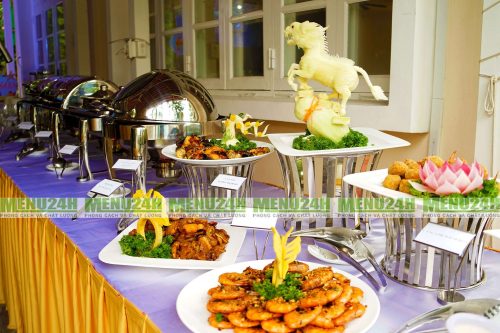 Địa chỉ nấu tiệc cưới tại nhà ngon, giá hợp lý Menu24h