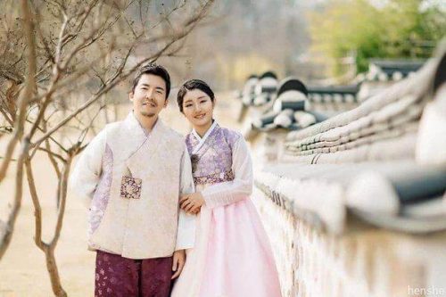 Mẫu trang phục cưới Hanbok truyền thống Hàn Quốc