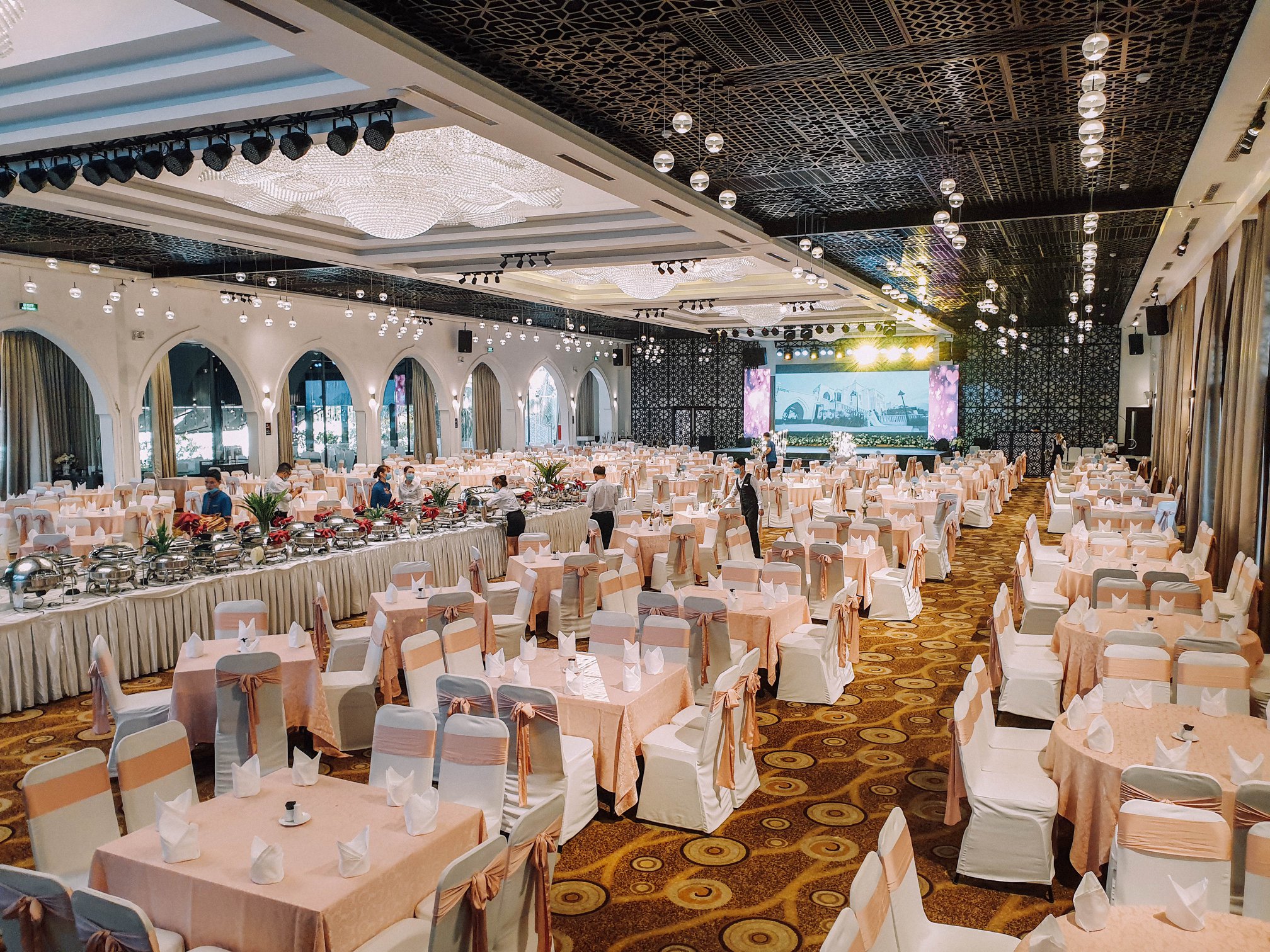 Nhà hàng tiệc cưới tại Nha Trang - Champa Island Resort
