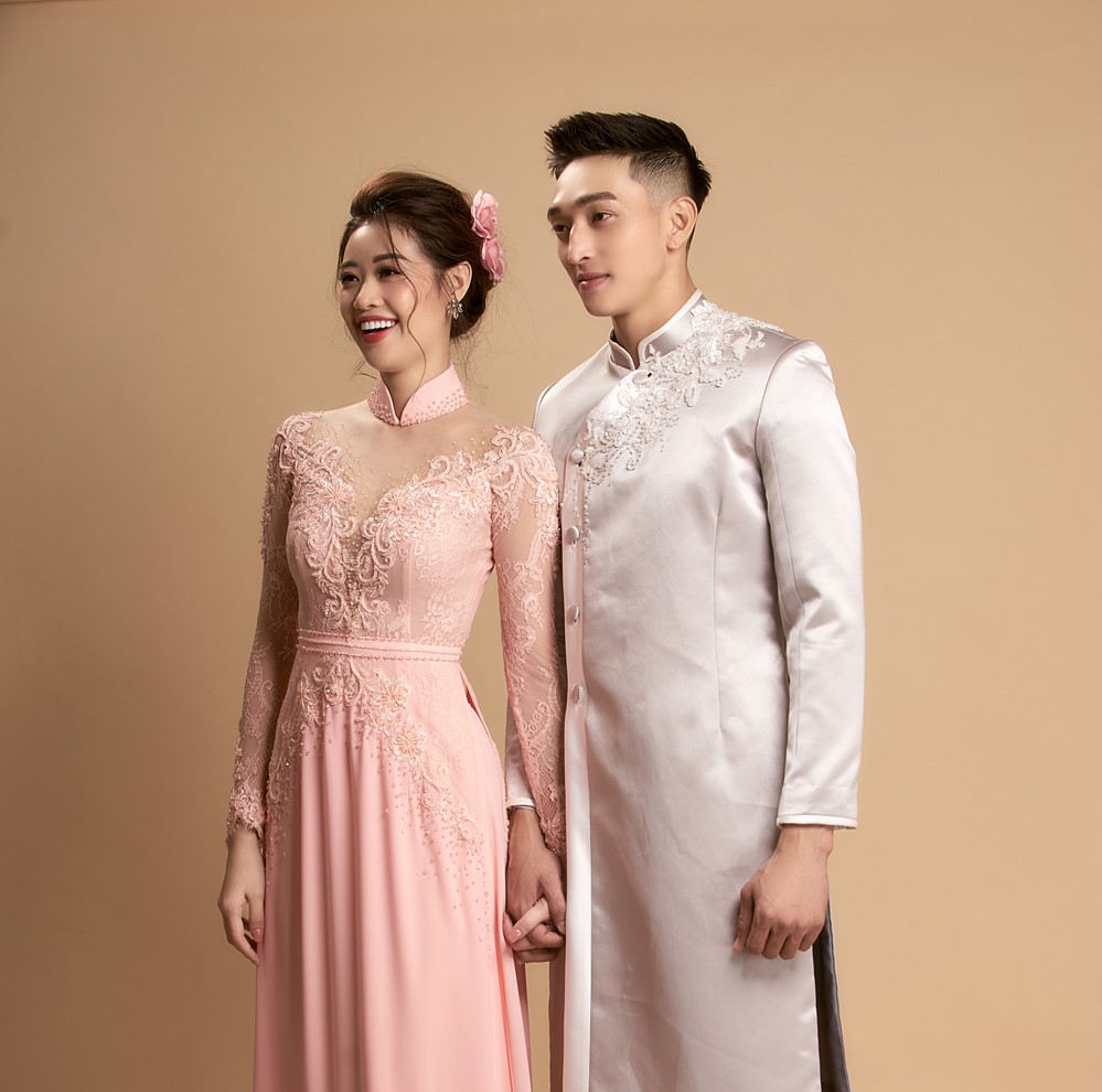 dịch vụ may áo dài cưới tại Nha Trang