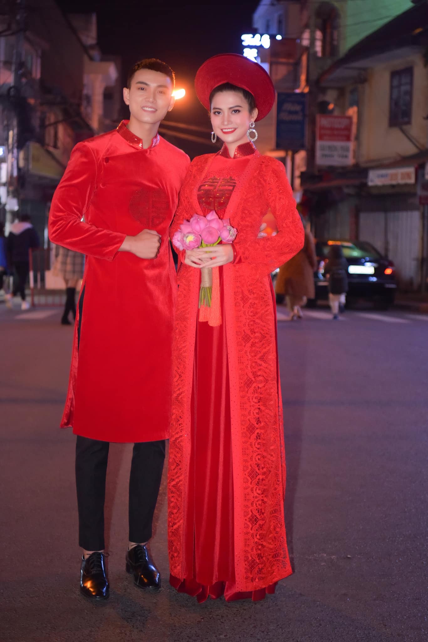 Mẫu áo dài cưới truyền thống tại Đỗ Nguyễn Wedding DaLat