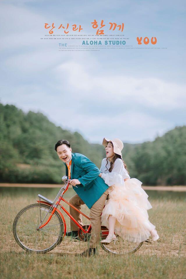 Chụp hình cưới cực xinh tại Hồ Tràm