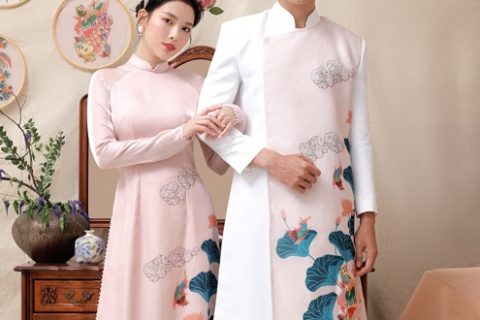 cửa hàng cho thuê áo dài cưới tại Thuận An Bình Dương